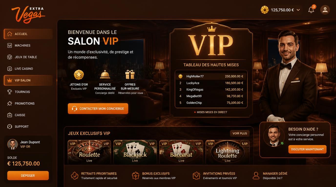 Expérience VIP haut de gamme