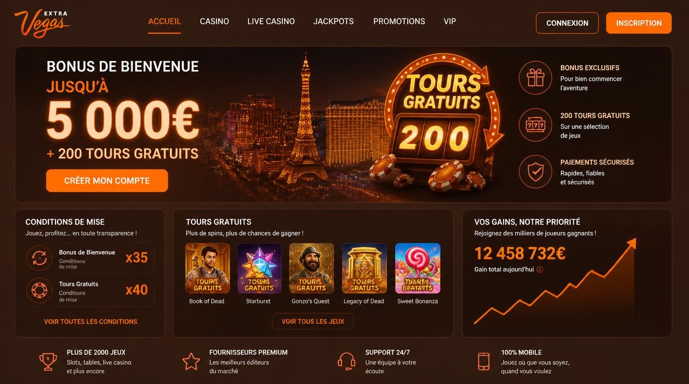 Bonus VIP et limites élevées